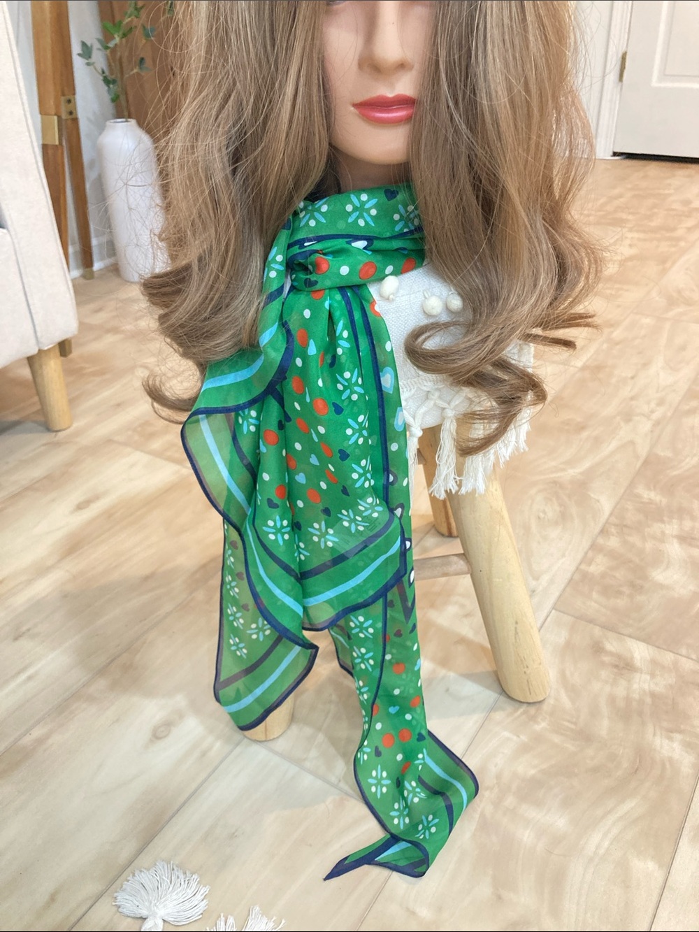 Cabi 100% silk scarf